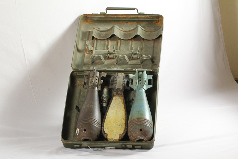 cassetta porta granate da mortaio